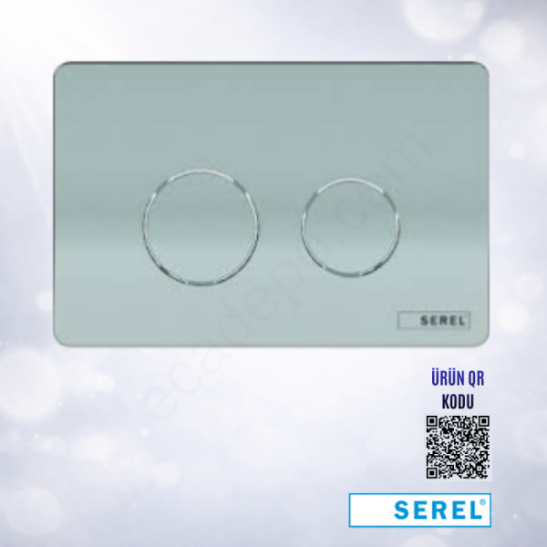 SEREL Gömme Rezervuar Paneli P57 Parmak İzi Bırakmayan - P57-0180